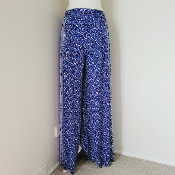 TIGERLILY Sz 12 Wide Leg Boho Pants - Picture 6 of 10